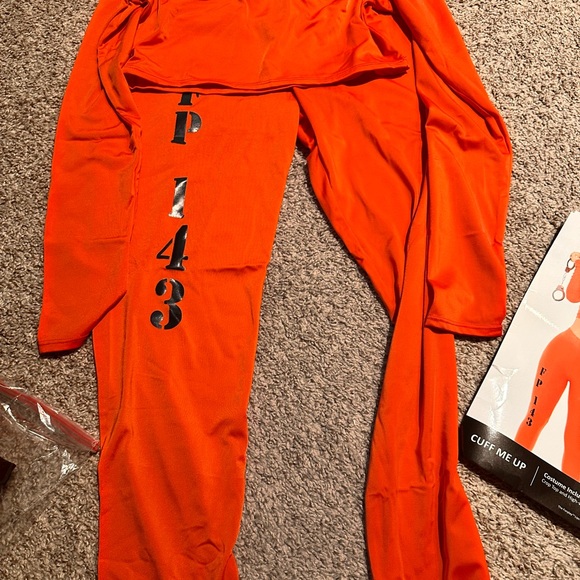Forplay Orange Inmate Track Set - Picture 3 of 3
